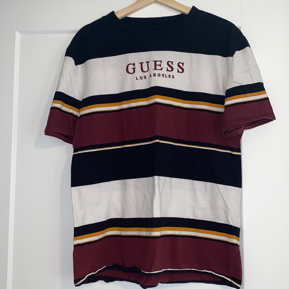 Guess striped short sleeve t-shirt